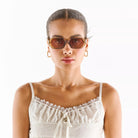 Okkia-Okkia Andrea Altıgen Unisex Güneş Gözlüğü-Güneş Gözlüğü-7-fleurdirect.live