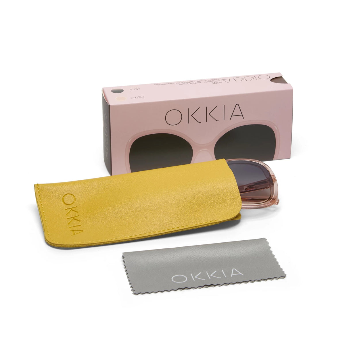 Okkia-Okkia Anna Butterfly Güneş Gözlüğü Brown/Pink-Güneş Gözlüğü-7-fleurdirect.live