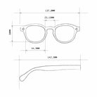 Okkia-Okkia Aurelio Unisex Okuma Güneş Gözlüğü 1.00-Güneş Gözlüğü-3-fleurdirect.live