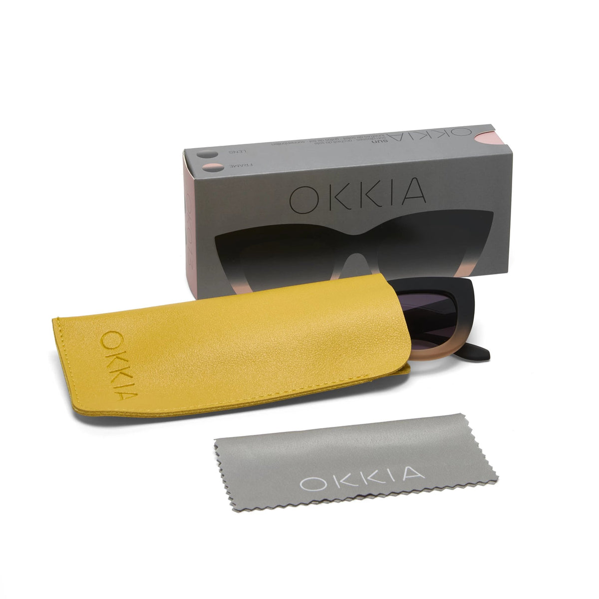 Okkia-Okkia Claudia Big Cat Güneş Gözlüğü Black Rose-Güneş Gözlüğü-7-fleurdirect.live
