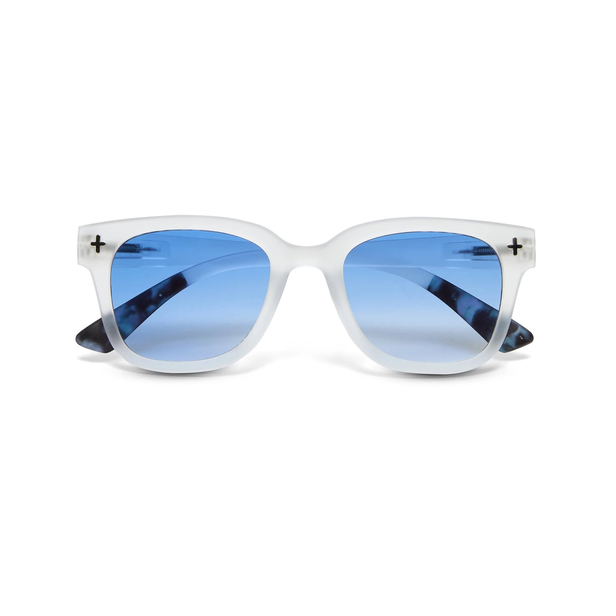 Okkia-Okkia Giovanni Mavi Lens Unisex Güneş Gözlüğü Beyaz-Güneş Gözlüğü-1-fleurdirect.live