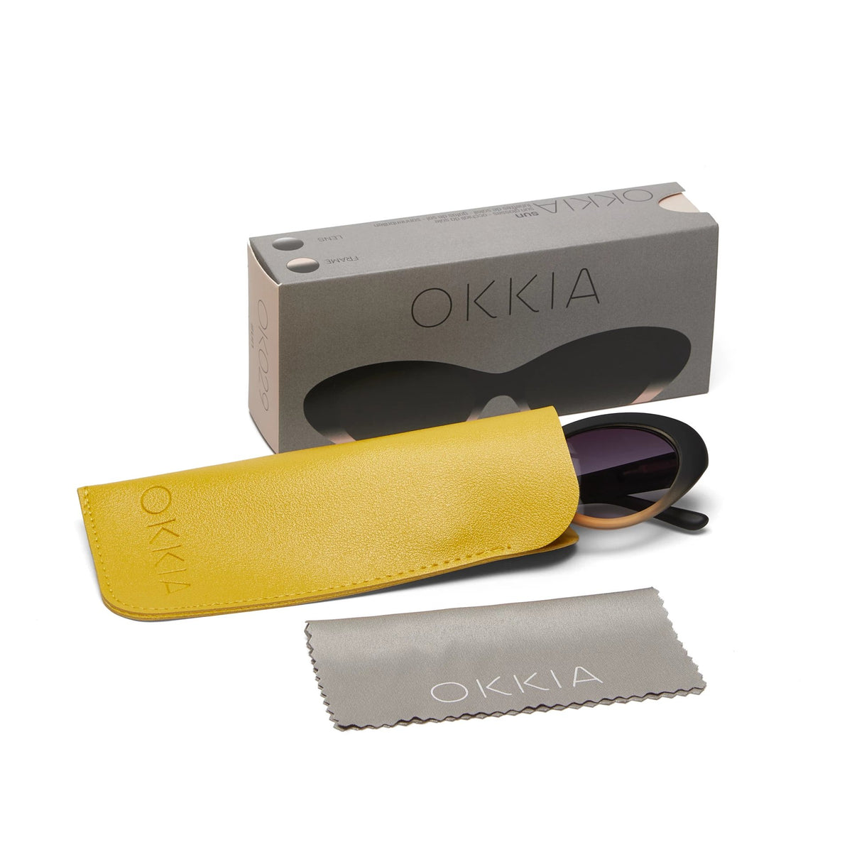 Okkia-Okkia Lina Small Cat Güneş Gözlüğü Black/Rose-Güneş Gözlüğü-7-fleurdirect.live