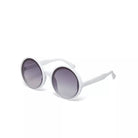 Okkia-Okkia Monica Unisex Büyük Yuvarlak Güneş Gözlüğü Beyaz-Güneş Gözlüğü-6-fleurdirect.live
