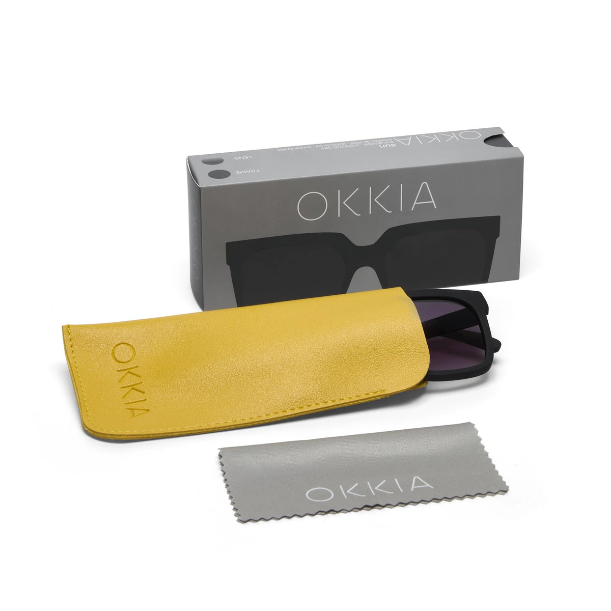 Okkia-Okkia Roma Unisex Güneş Gözlüğü Siyah Degrade-Güneş Gözlüğü-7-fleurdirect.live