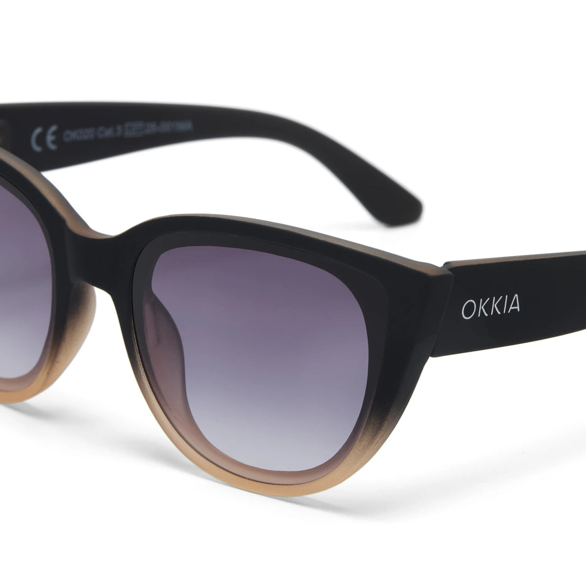 Okkia-Okkia Silvia Güneş Gözlüğü Black / Rose-Güneş Gözlüğü-4-fleurdirect.live
