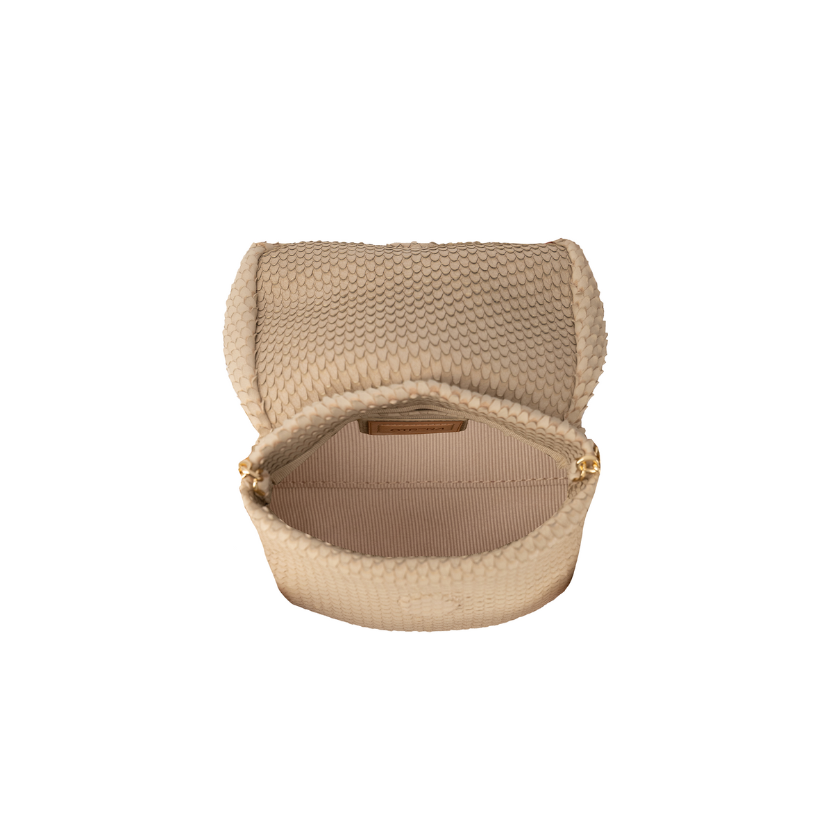 Otrera-Baby Leda Snake Beige-Omuz Çantası-3-fleurdirect.live