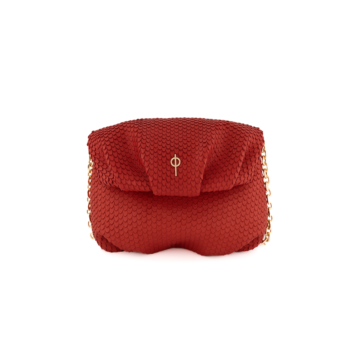 Otrera-Baby Leda Snake Red-Omuz Çantası-1-fleurdirect.live