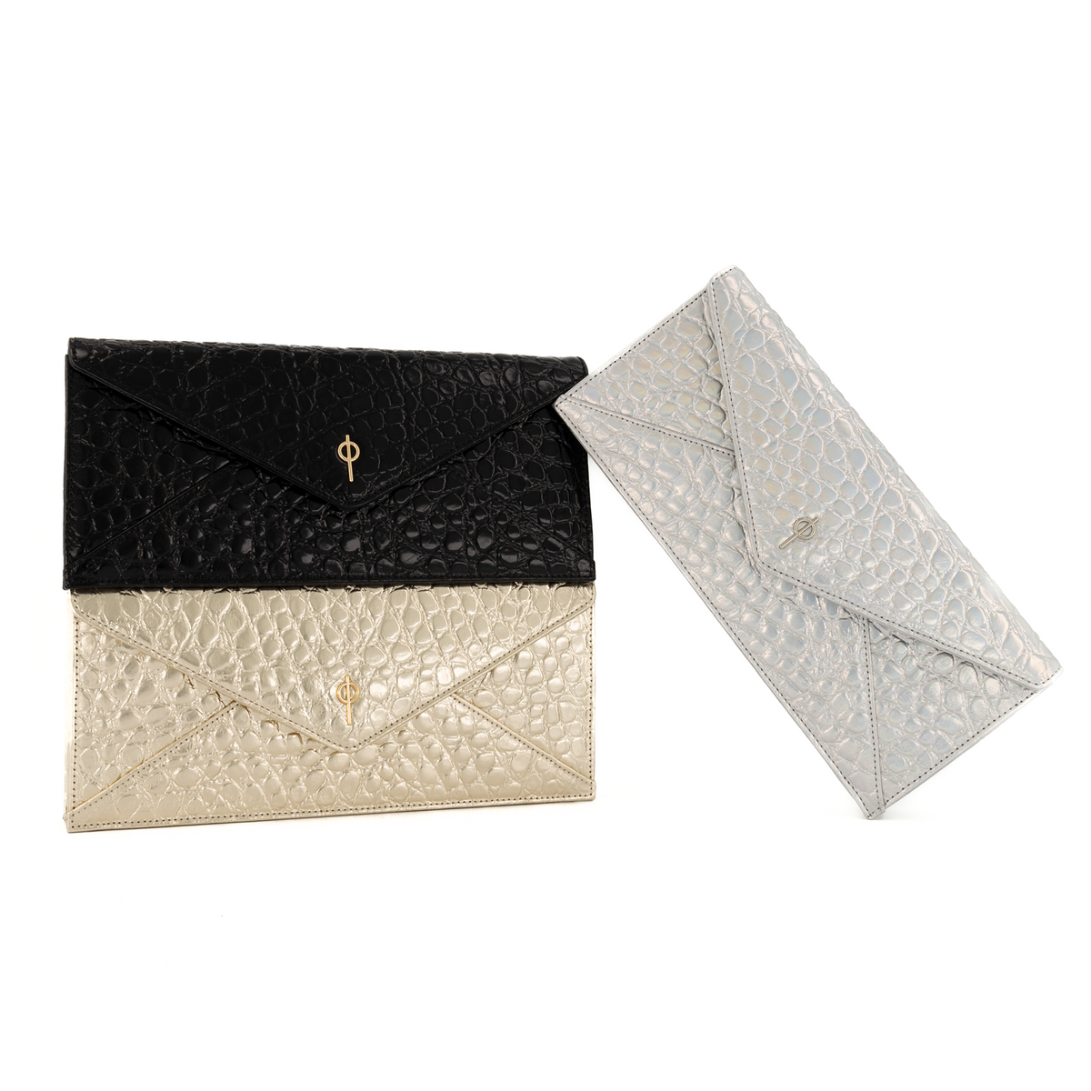 Otrera-Croco Night Bag Black-Clutch-4-fleurdirect.live