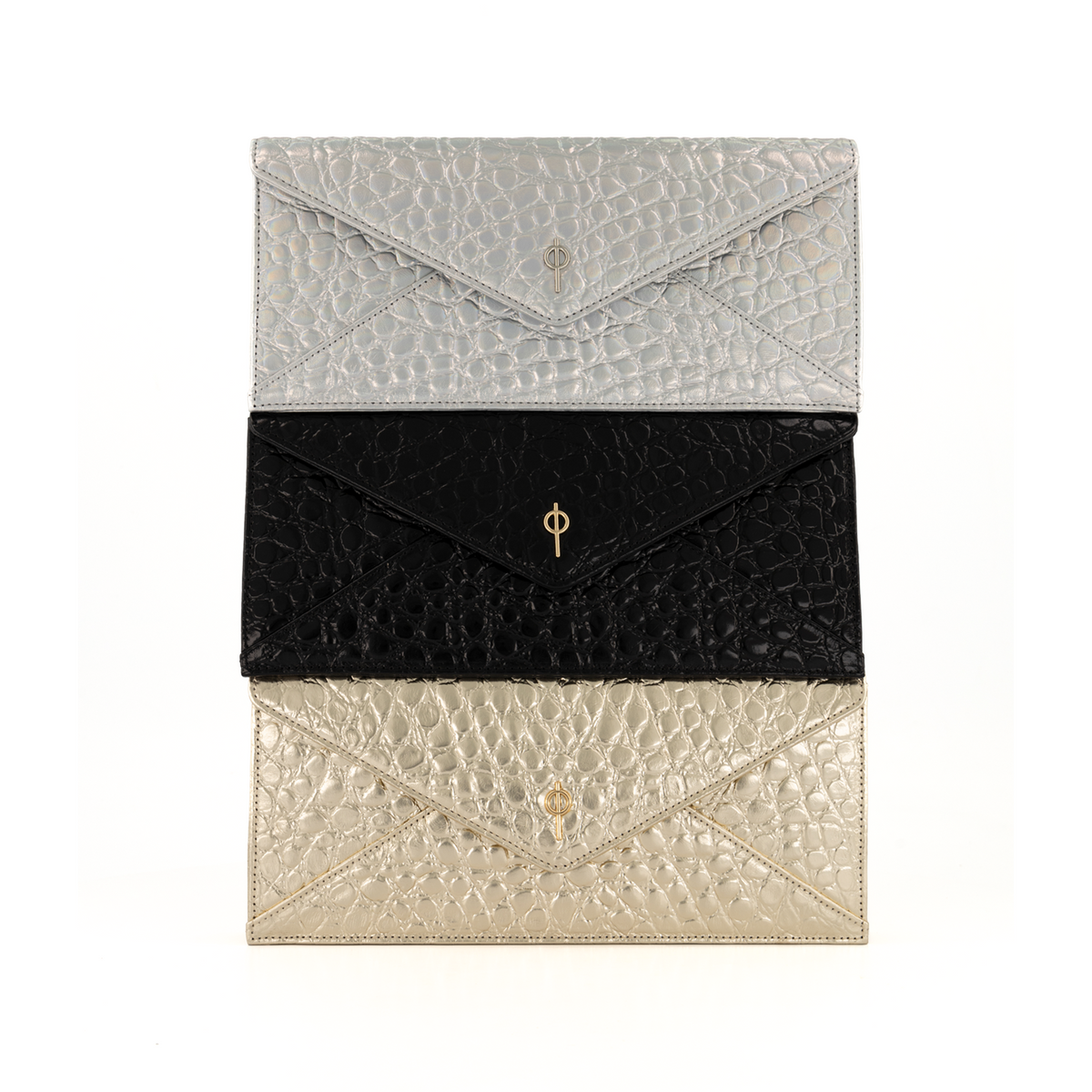Otrera-Croco Night Bag Black-Clutch-5-fleurdirect.live