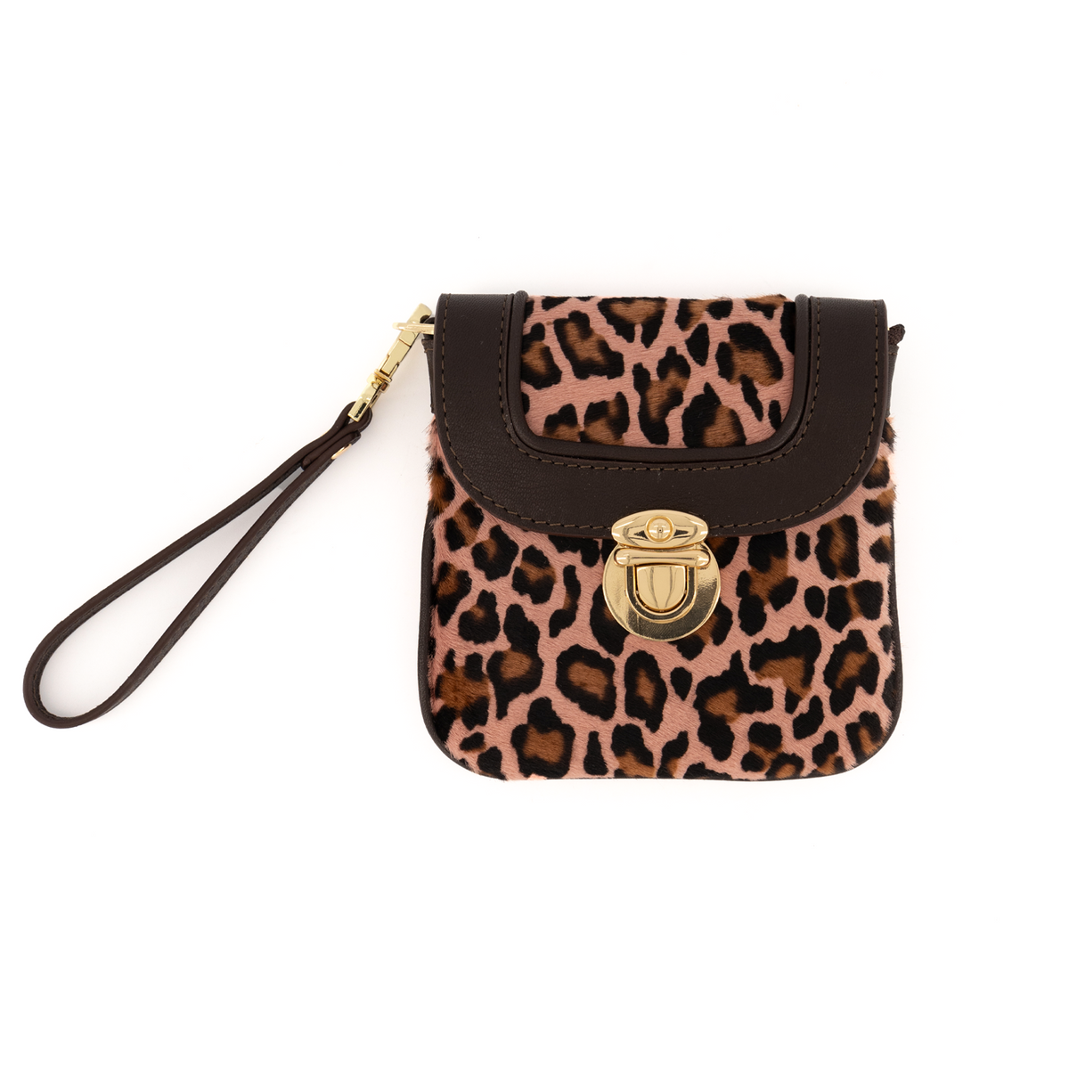 Otrera-Eos Pony Leather Wallet Leopard Pink-Cüzdan & Kartlık-1-fleurdirect.live