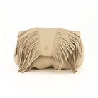 Otrera-Fringe Leda Beige-Clutch-1-fleurdirect.live