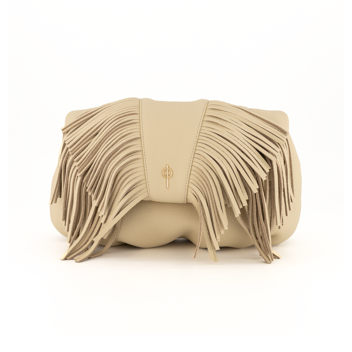 Otrera-Fringe Leda Beige-Clutch-1-fleurdirect.live