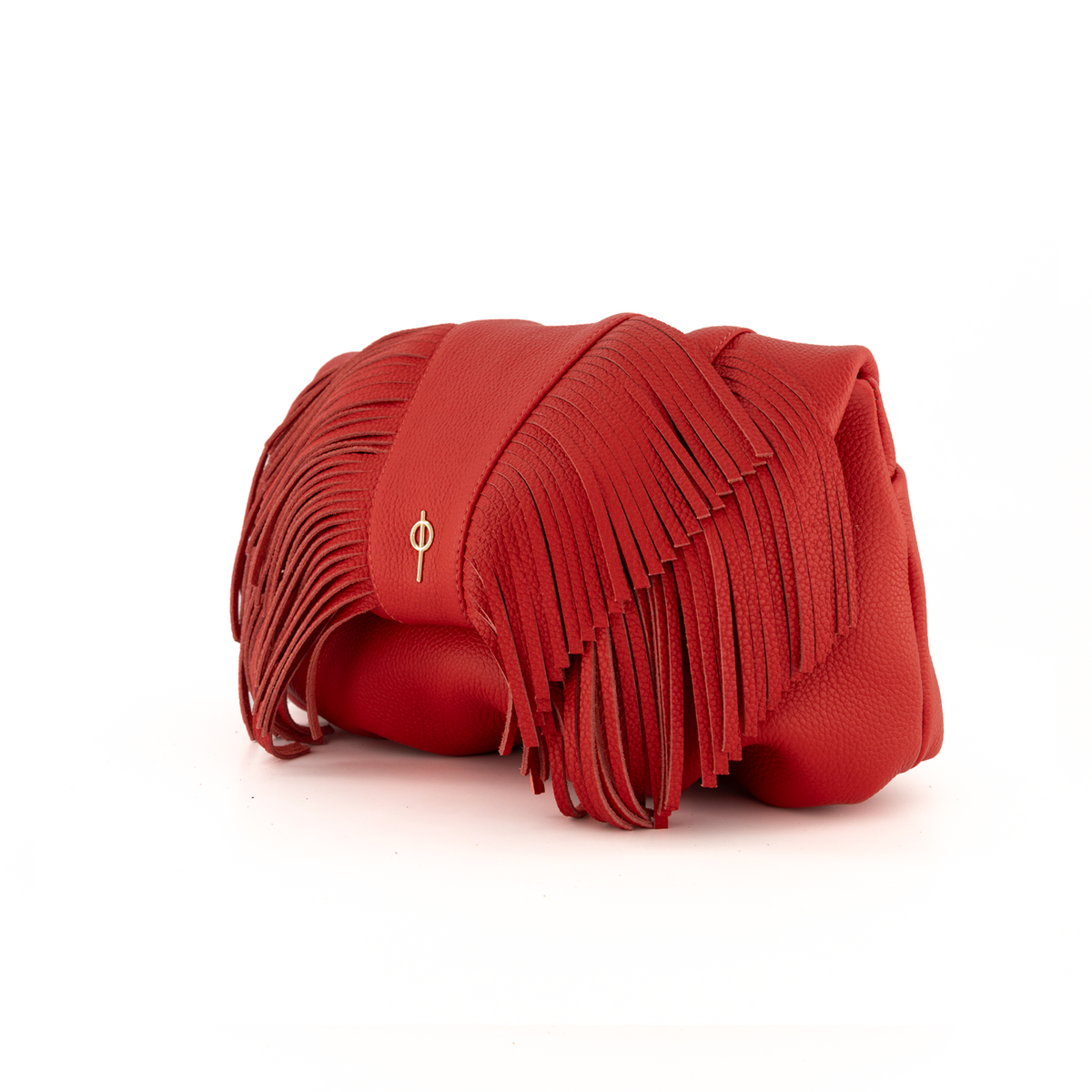 Otrera-Fringe Leda Red-Clutch-2-fleurdirect.live
