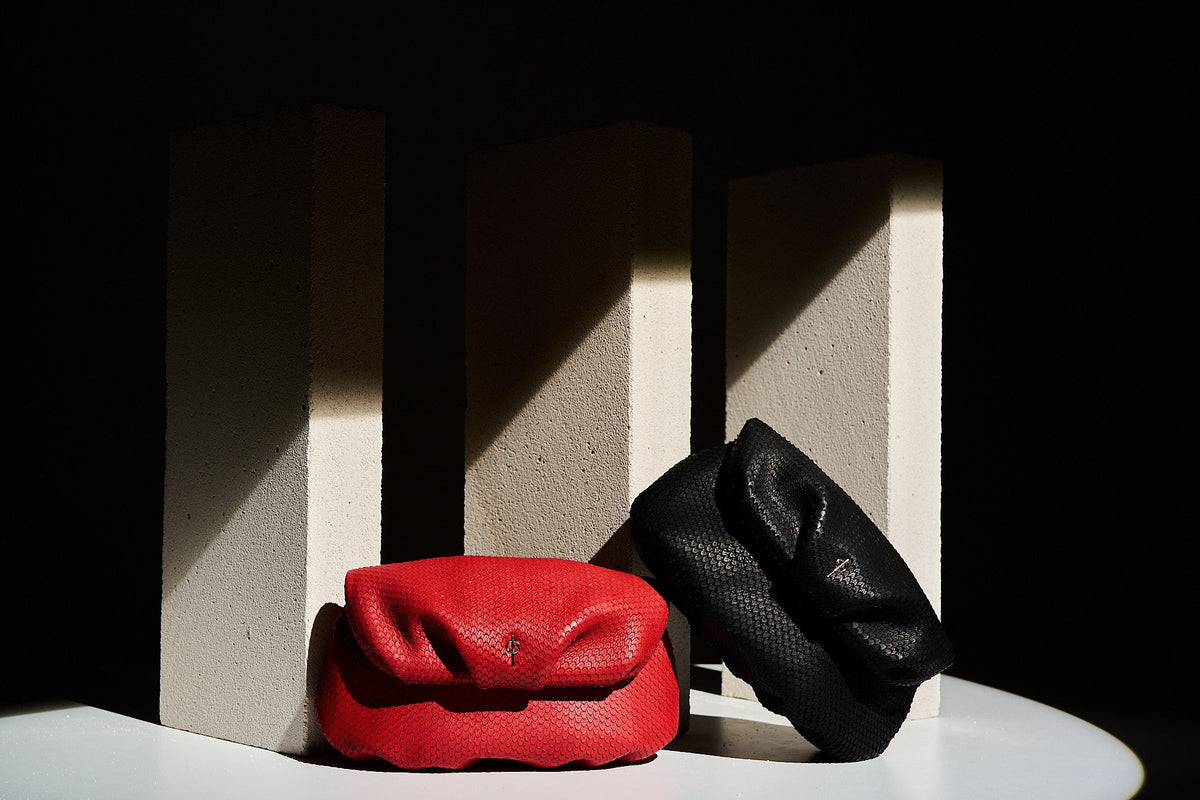 Otrera-Leda Snake Black-Clutch-3-fleurdirect.live
