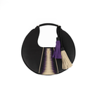 Otrera-Libertas Hobo - Black & Purple-El Çantası-1-fleurdirect.live