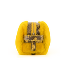 Otrera-Lula Pouch Fur - Canary-El Çantası-2-fleurdirect.live