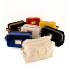 Otrera-Lula Pouch Fur - Midnight Blue-El Çantası-7-fleurdirect.live