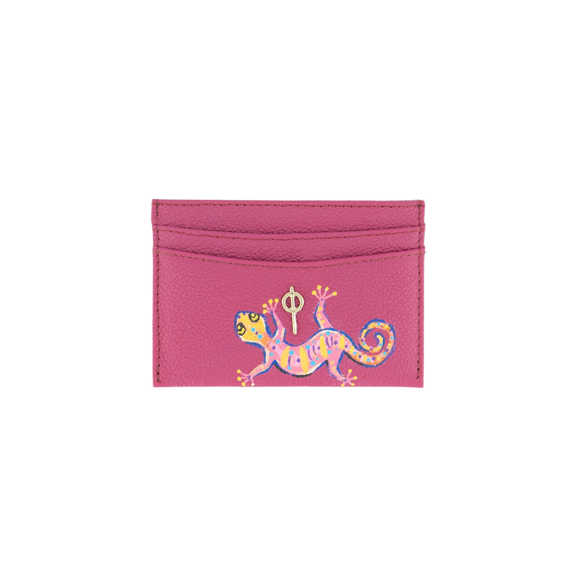 Otrera-Lydia Hand Painted - Pink-Cüzdan & Kartlık-1-fleurdirect.live