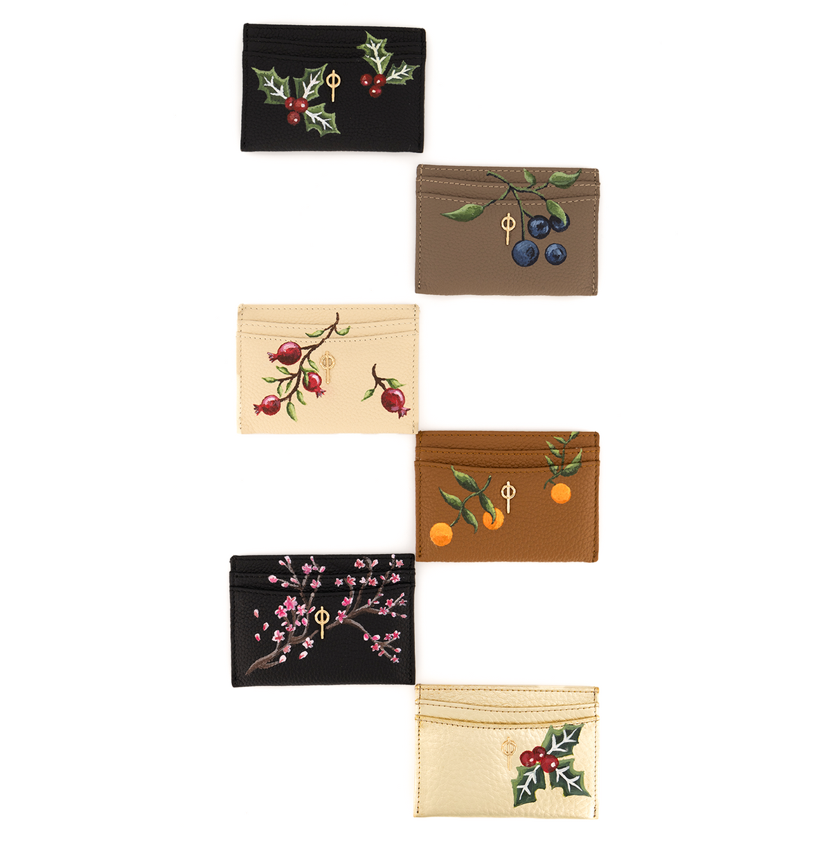 Otrera-Lydia Sılver Hand Painted-Cüzdan & Kartlık-3-fleurdirect.live
