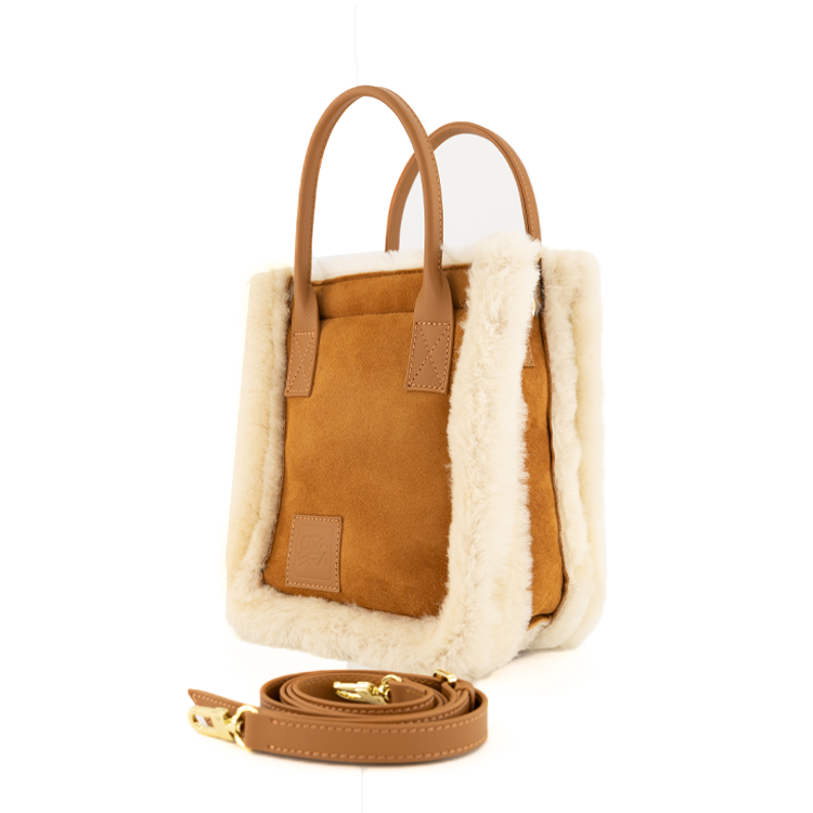 Otrera-Mini Dali Fur Bag-Omuz Çantası-2-fleurdirect.live