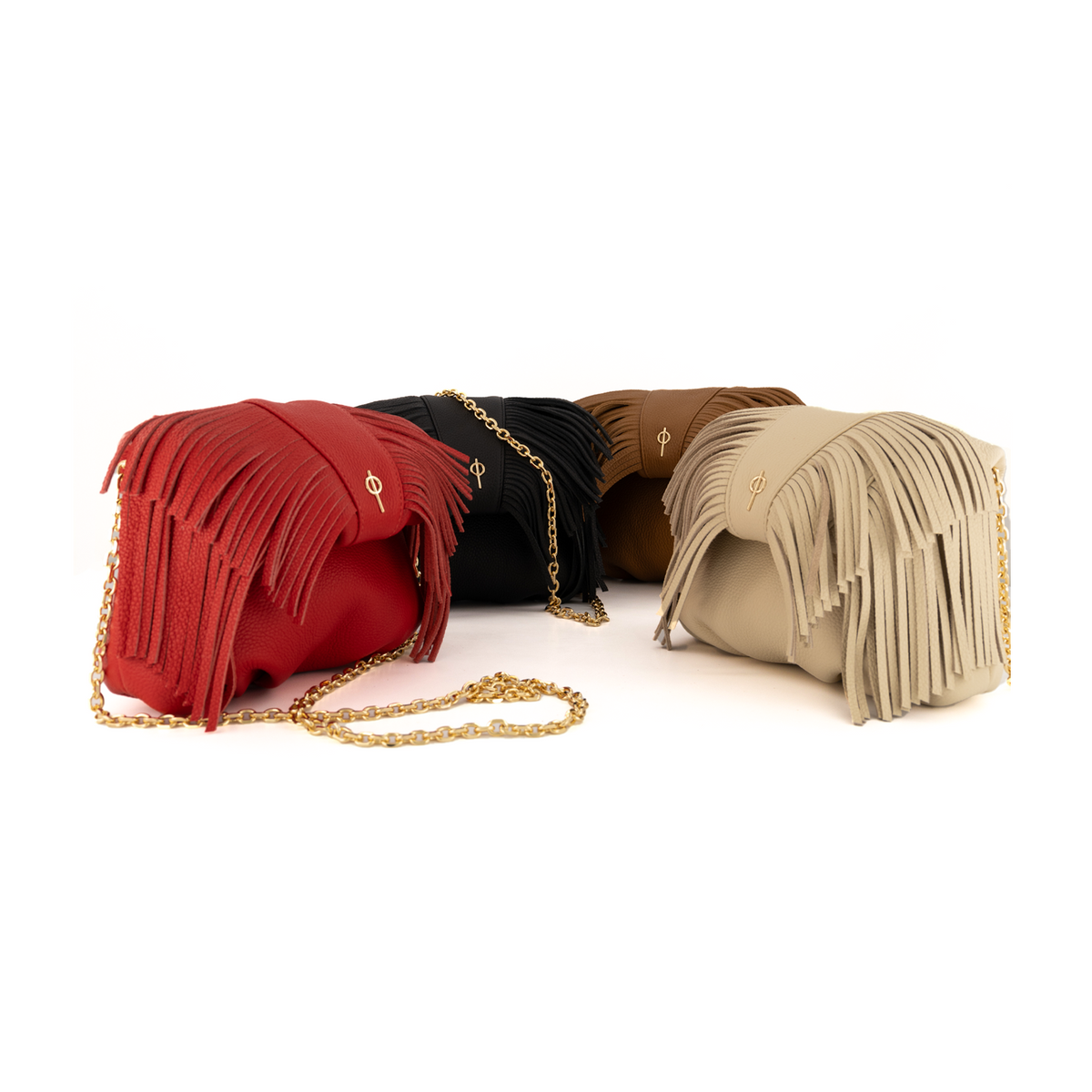 Otrera-Mini Fringe Leda Red-Omuz Çantası-4-fleurdirect.live
