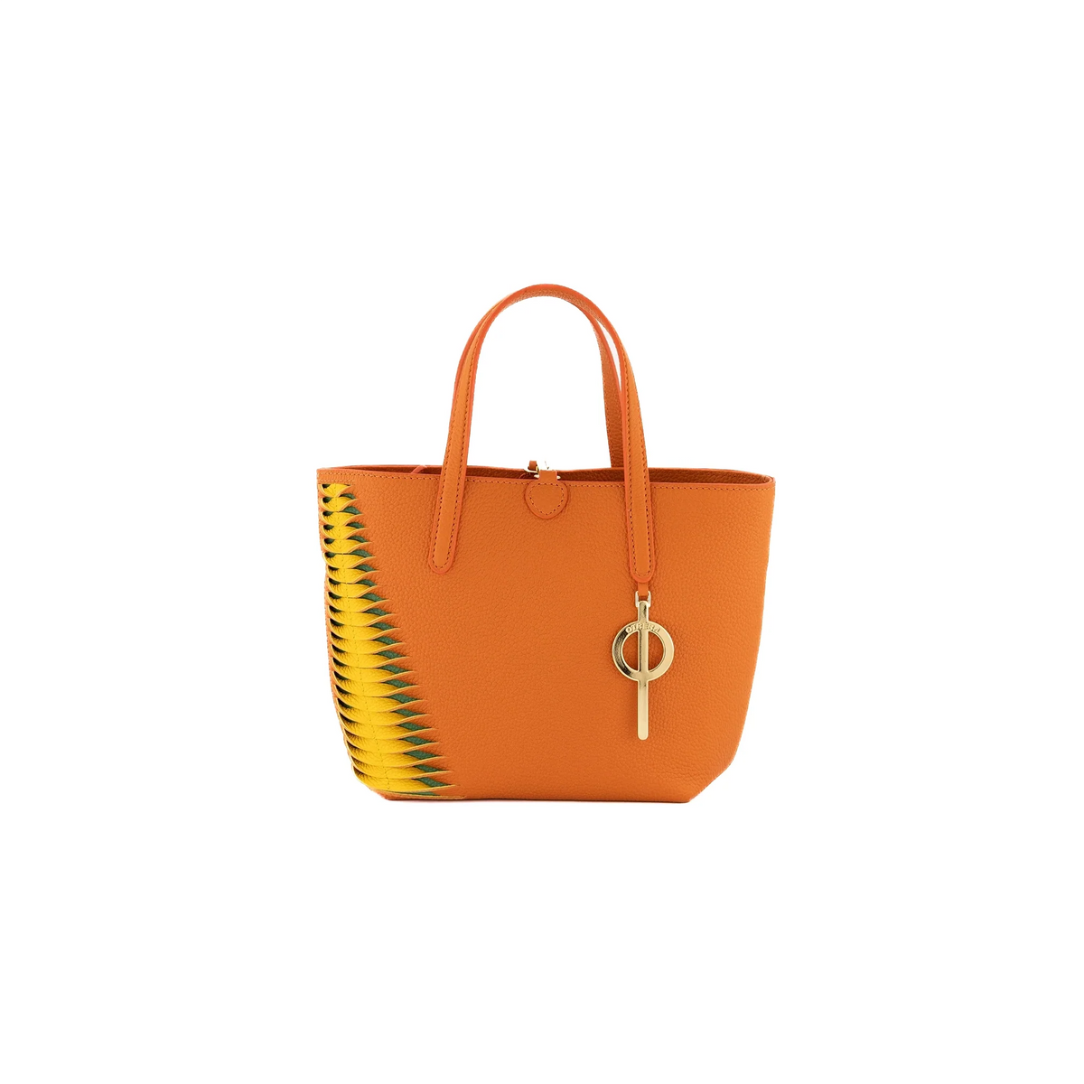 Otrera-Mini Shopping Bag Orange&Yellow-Omuz Çantası-2-fleurdirect.live