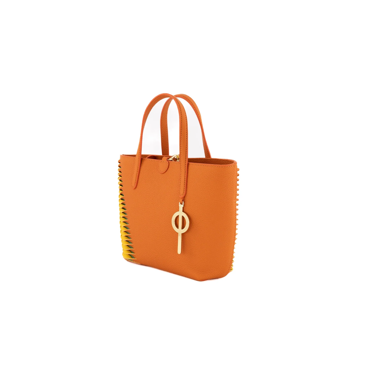 Otrera-Mini Shopping Bag Orange&Yellow-Omuz Çantası-3-fleurdirect.live