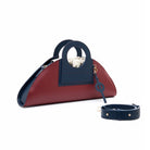 Otrera-Mini Taco Leather - Burgundy-El Çantası-2-fleurdirect.live