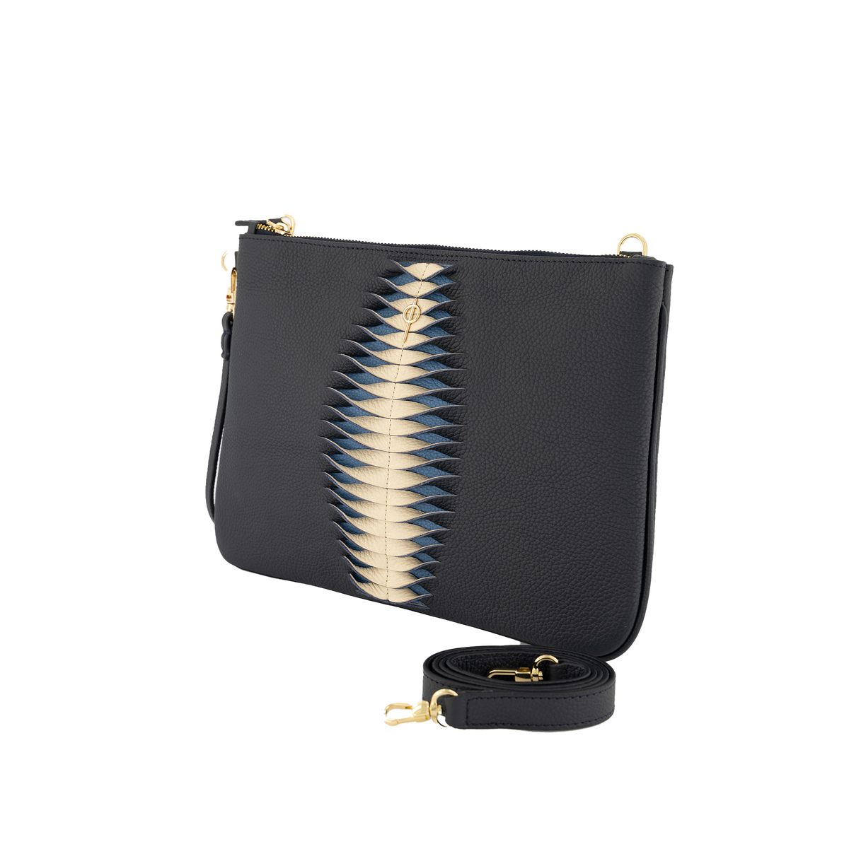 Otrera-SORUNLU - Clutch Hera Navy-Clutch-3-fleurdirect.live