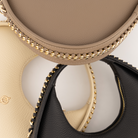 Otrera-SORUNLU - Round Chain Bag Black-Omuz Çantası-9-fleurdirect.live