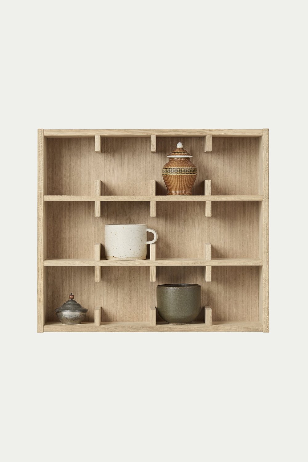 Paledin Design-Kaffe 3 - Naturel-Duvar Rafı-4-fleurdirect.live