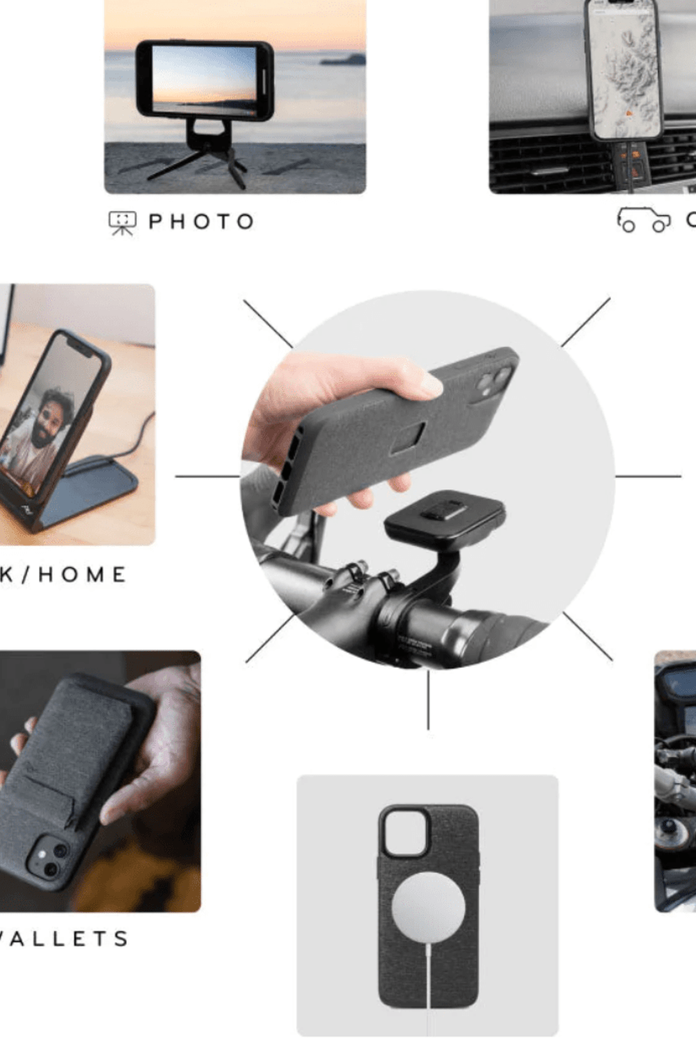 Peakdesign-Iphone 12 - 6.1 inch Fabric Case / M-MC-AE-CH-1-Telefon Kılıfı-2-fleurdirect.live