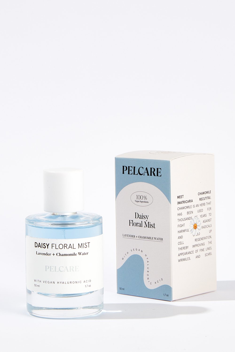 Pelcare-Daisy Floral Mist Lavender + Chamomile Hydrosol - Saf Bi̇tki̇ Suyu Yatiştirici-Cilt Serumu-4-fleurdirect.live