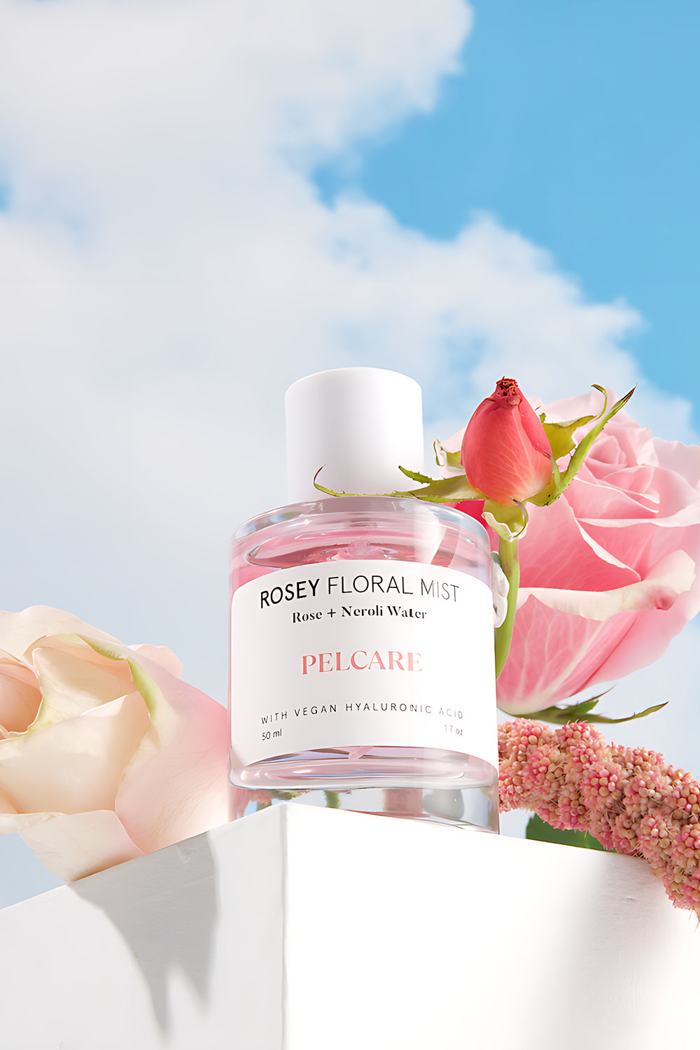 Pelcare-Rosey Floral Mist Rose + Neroli Hydrosol-Cilt Serumu-2-fleurdirect.live