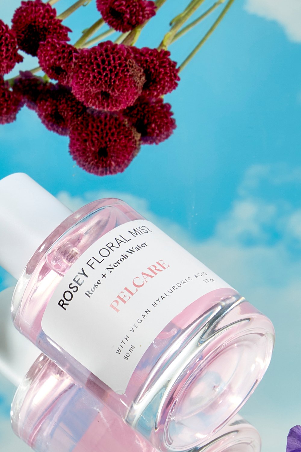 Pelcare-Rosey Floral Mist Rose + Neroli Hydrosol-Cilt Serumu-3-fleurdirect.live