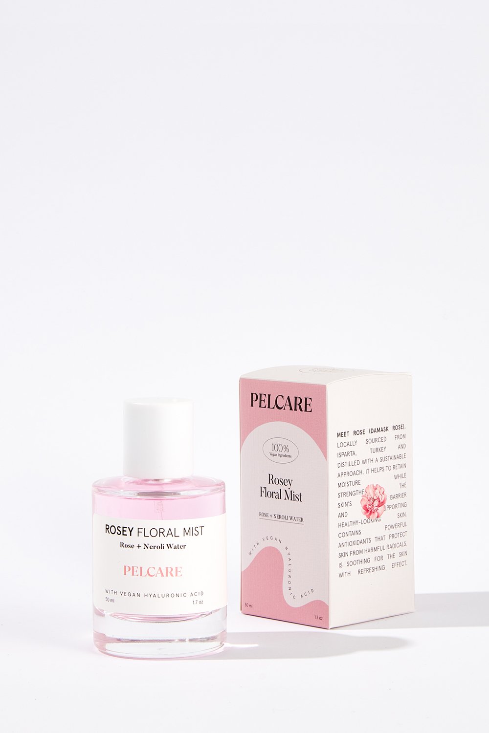 Pelcare-Rosey Floral Mist Rose + Neroli Hydrosol-Cilt Serumu-4-fleurdirect.live