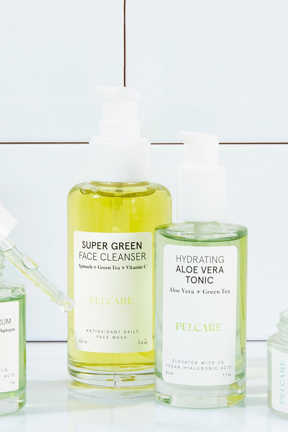 Pelcare-Super Green Face Cleanser - Ispanak Ve Yeşi̇l Çay İçeren Yüz Yikama Jeli̇-Yüz Temizleme Jeli-4-fleurdirect.live