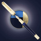 Pelikan Souverän Special Edition M800 Dolma Kalem Cream Blue Ef