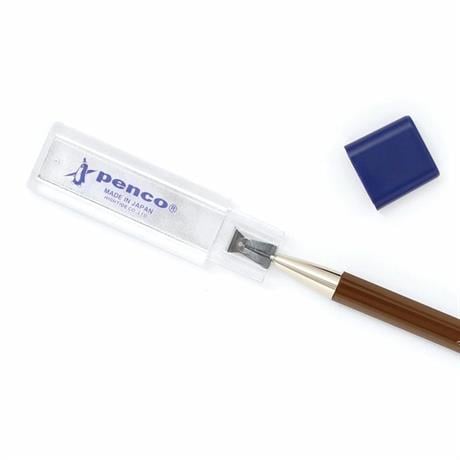 Penco Prime Timber 2.0 Mm Pencil & Sharpener Set Mekanik Uçlu Kalem Ve Kalemtraş Seti Kahverengi
