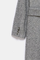Peploum-Adele Herringbone Coat-Kaban-6-fleurdirect.live