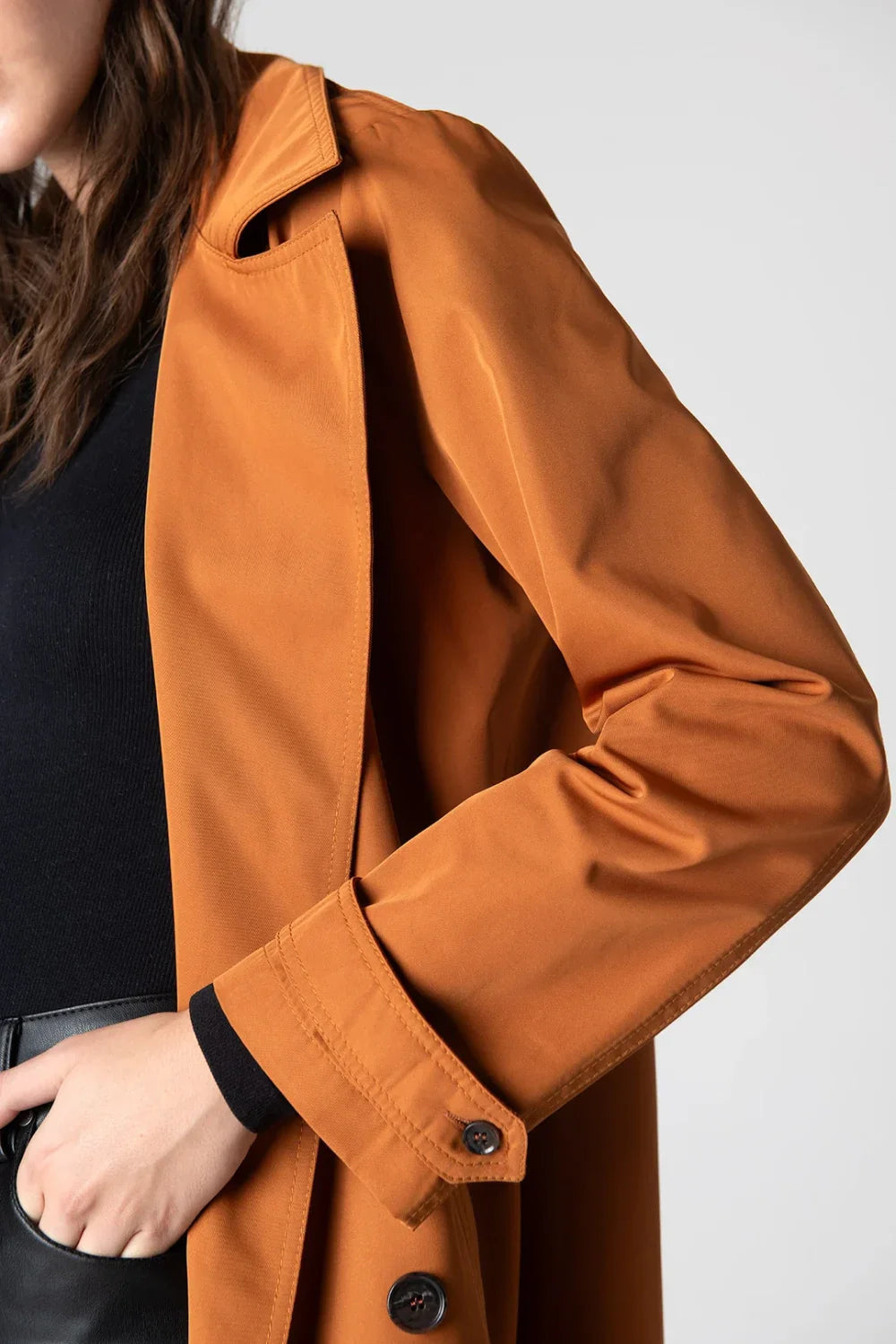 Peploum-Beatrice Asymmetric Piece Trenchcoat-Trençkot-3-fleurdirect.live