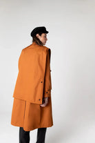 Peploum-Beatrice Asymmetric Piece Trenchcoat-Trençkot-5-fleurdirect.live