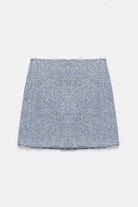 Peploum-Carleen Textured Weaving Skirt-Etek-6-fleurdirect.live