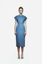Peploum-Isobue Dress-Elbise-1-fleurdirect.live