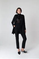 Peploum-Mary Lacy Pinstripe Jacket-Ceket-2-fleurdirect.live