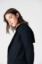 Peploum-Mary Lacy Pinstripe Jacket-Ceket-2-fleurdirect.live
