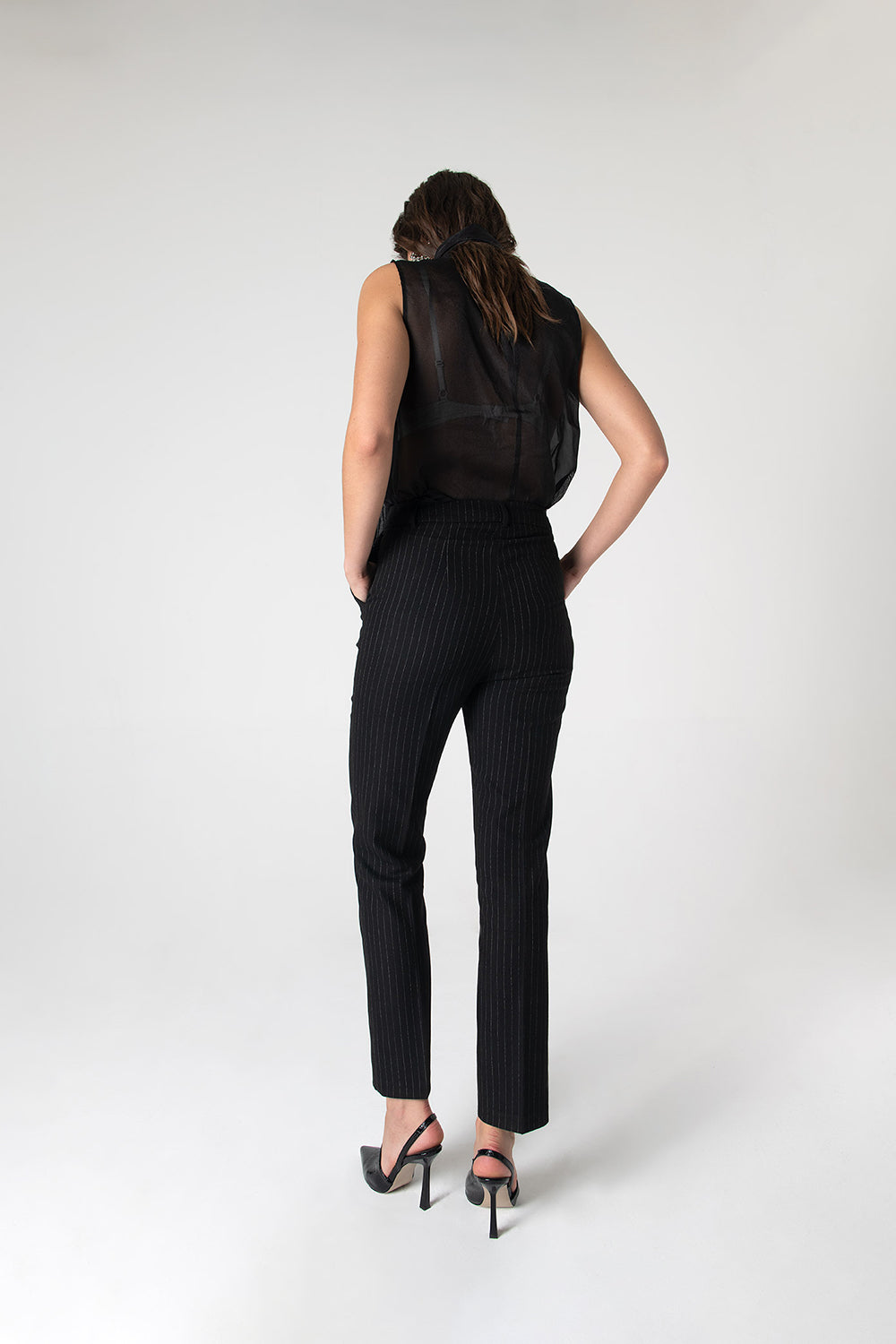 Peploum-Mary Lacy Slim Fit Trousers-Pantolon-4-fleurdirect.live