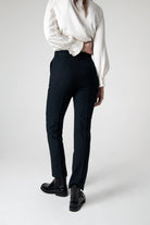 Peploum-Mary Lacy Slim Fit Trousers-Pantolon-4-fleurdirect.live