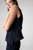 Peploum-Nadia Blouse In Cotton-Bluz-2-fleurdirect.live