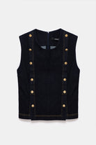 Peploum-Nadia Blouse In Cotton-Bluz-5-fleurdirect.live